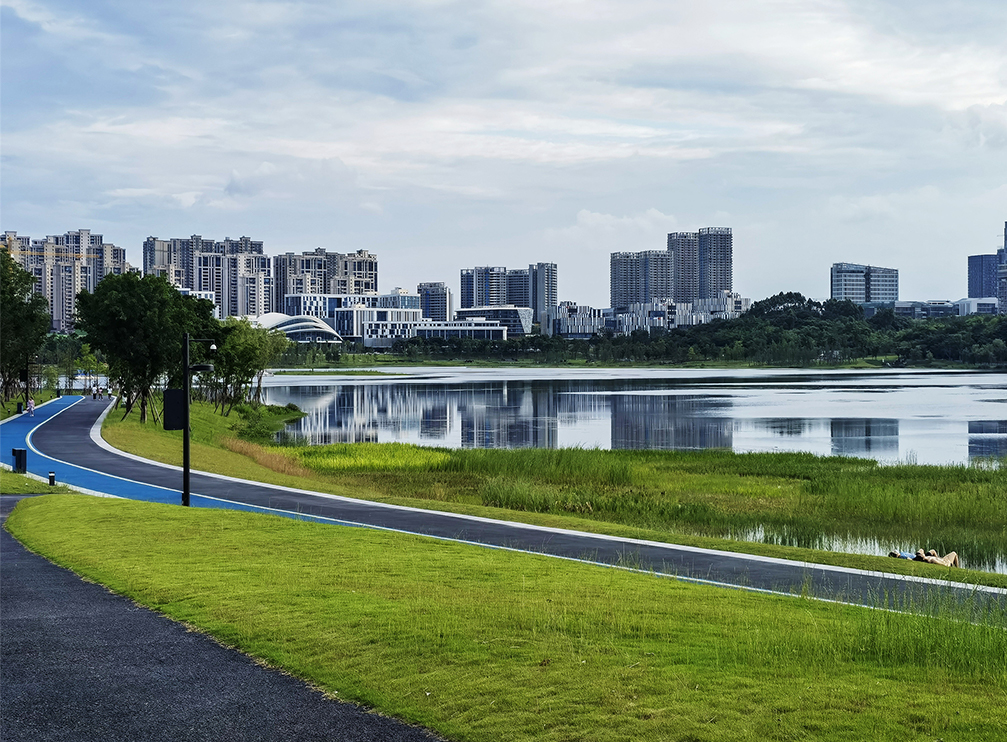 直面湖景