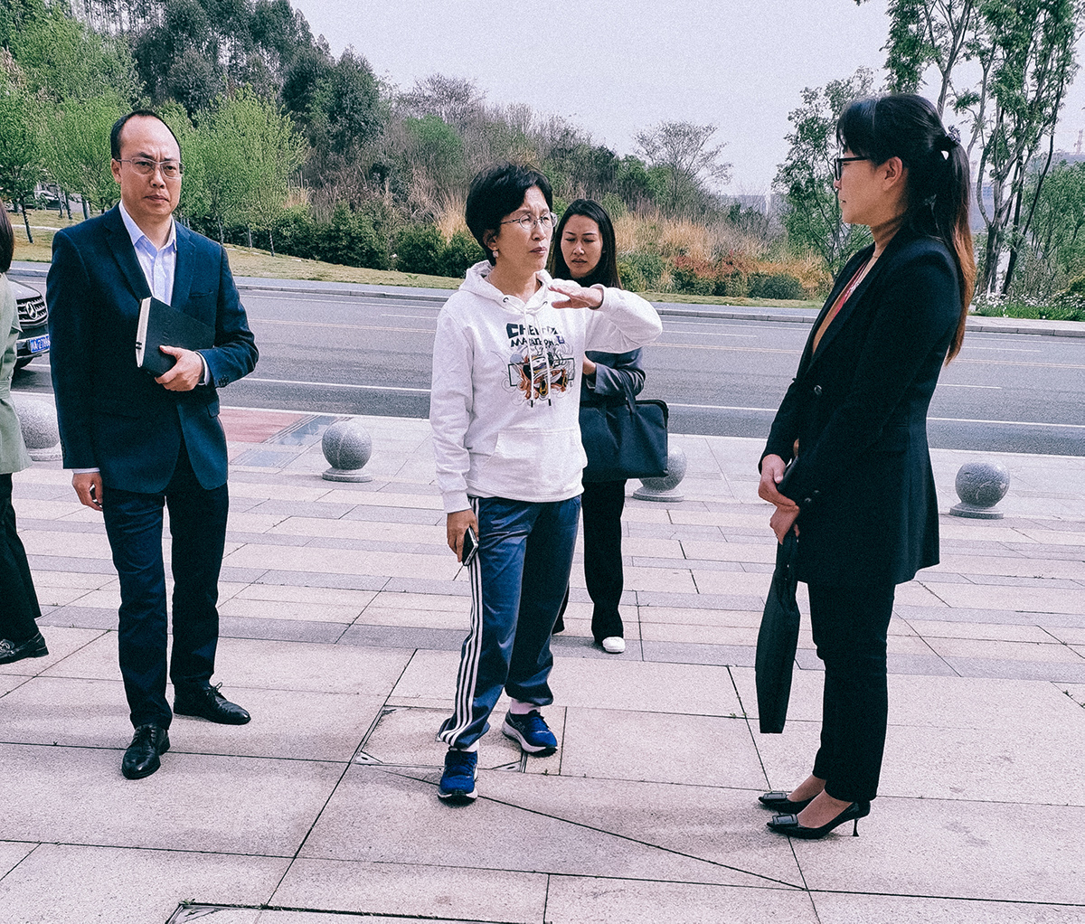 四川天府新区成都党工委副书记刘荣华一行考察调宝朗科技并指导工作